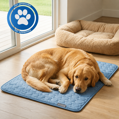 Hot Day Dog Mat