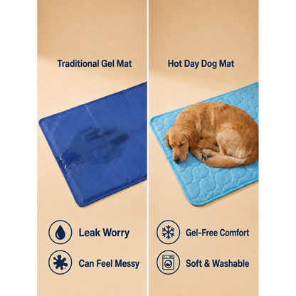 Hot Day Dog Mat